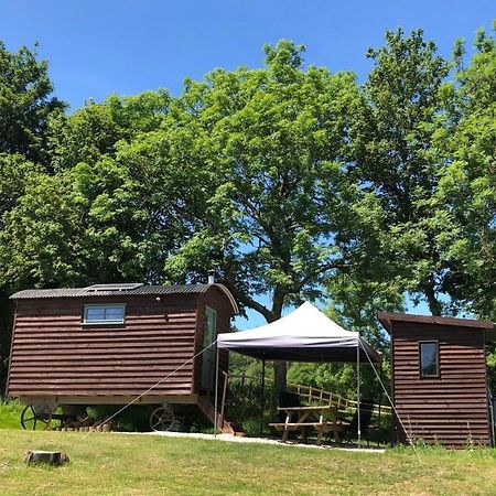 The Shepherds Hut At The Shippen, Tiphayes Honiton Exterior foto