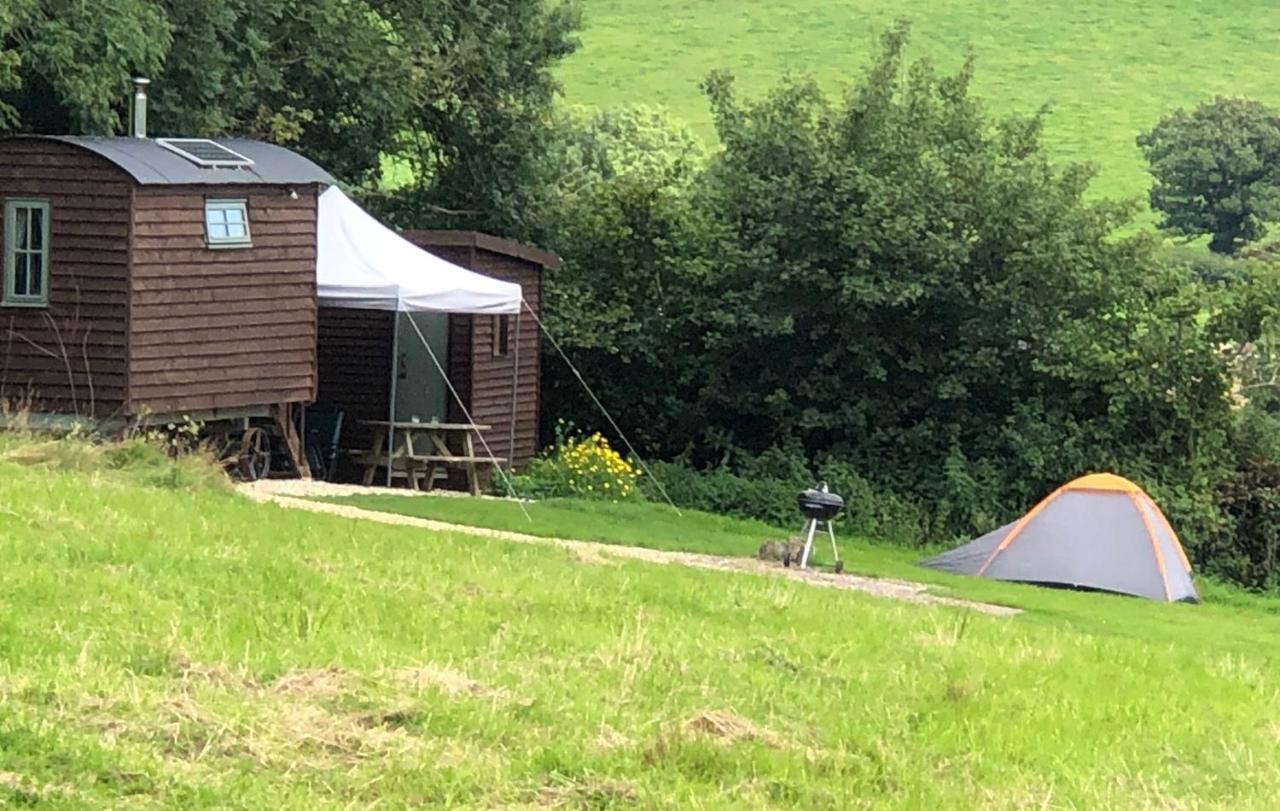 The Shepherds Hut At The Shippen, Tiphayes Honiton Exterior foto